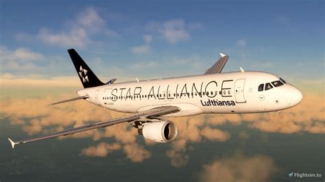 Fenix Airbus A320 Lufthansa Star Alliance 4k For Microsoft Flight