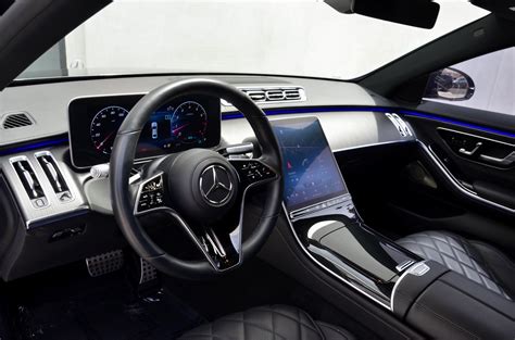 Mercedes S Class 2022 Interior Black