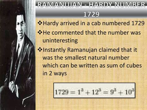 ramanujan  man  knew infinity pptx