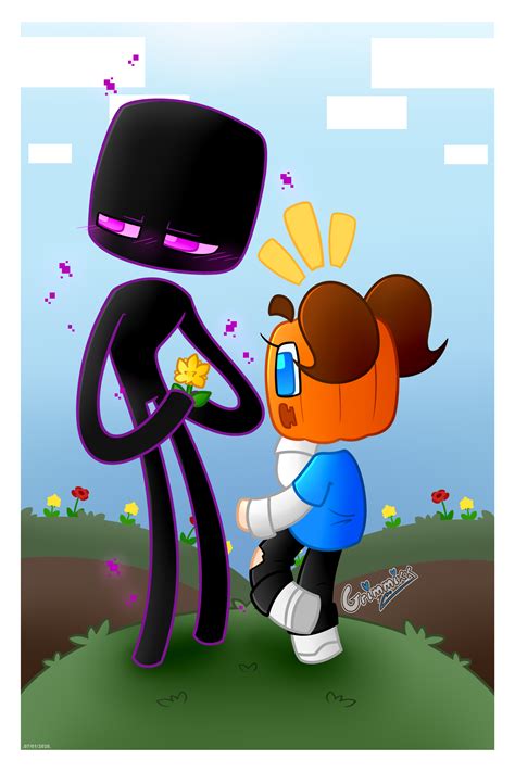 Minecraft Drawings Cute Enderman