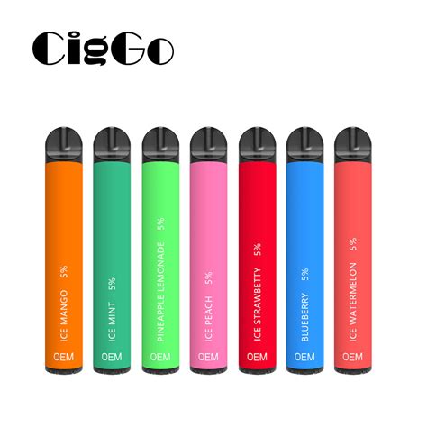 Competitive Price Health E Cigarette Ciggo Plus 800 Puffs Disposable