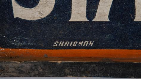 Rubber Stamps Double Sided Smalt Sign For Sale At Auction Mecum Auctions