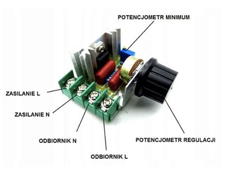 Regulator Obrot W Mocy Napi Cia Silnika W V Przydasie Pl