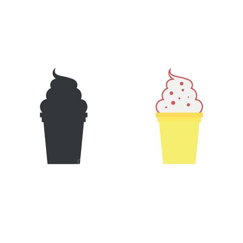 Helado Símbolo Icono Hielo Moderno Plata Vector Png Dibujos Hielo