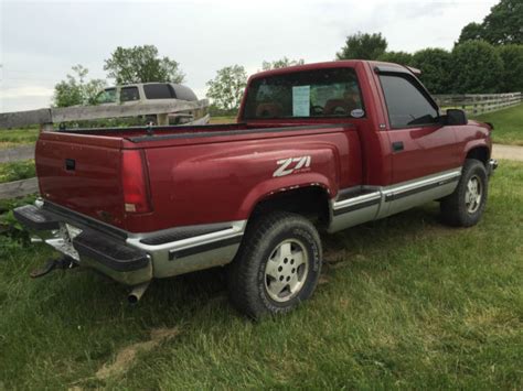 1992 Gmc Sierra Regular Cab Short Bed Stepside 4x4