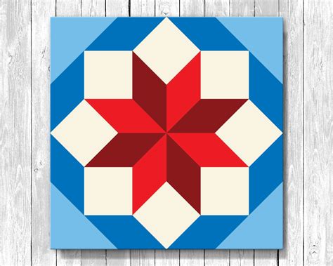 Eight Squares Barn Quilt Large Medium Small Vinyl On Etsy