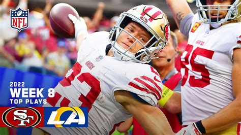 San Francisco 49ers Top Plays Vs Los Angeles Rams 2022 Regular