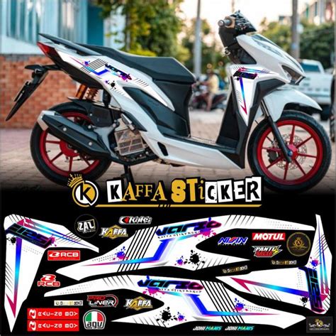 Striping Vario Fc Sticker Striping Variasi List Vario Facelift