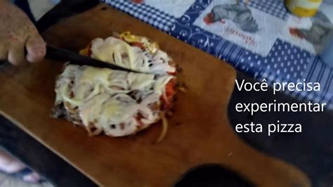 A Pizza Mais Gostosa Do Sert O Aprenda Fazer Youtube