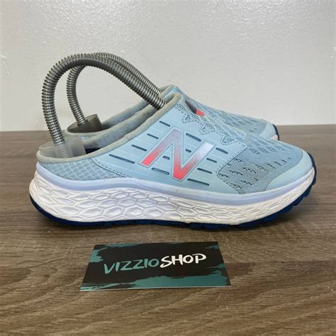 New Balance New Balance 900 Mules Light Blue Pink Sport Slip On Clogs