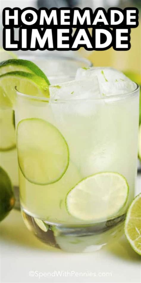 Fresh Homemade Limeade From Scratch Spend With Pennies