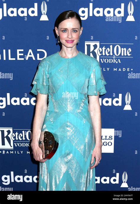 Alexis Bledel Attending The 29th Annual Glaad Media Awards Held At The