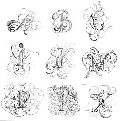 Alphabet Handlettering Robert Bree