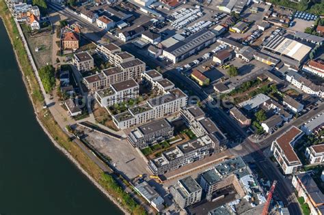 Speyer aus der Vogelperspektive Baustelle des Wohnbauprojekts für Wohn