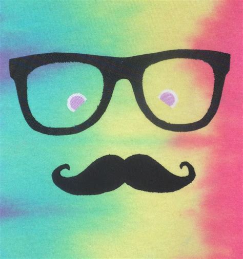 Moustache Man Moustaches Men Tie Dye Dye