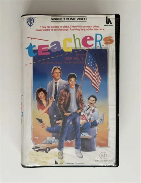 Teachers Vhs Warner Bros Big Box Clamshell Ex Rental Video Tape