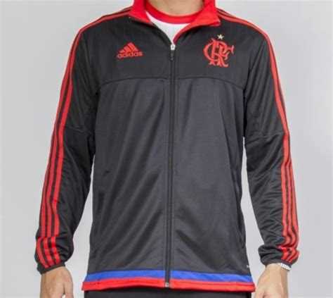 Agasalho De Treino Do Flamengo Adidas Viagem 2015 M E G Or R 150