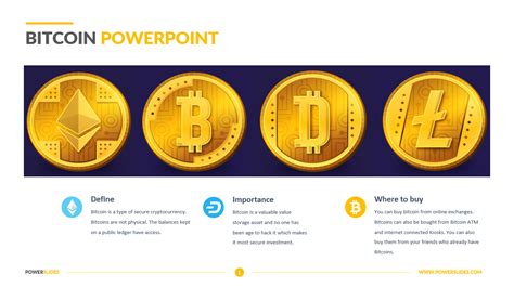 Bitcoin PowerPoint Cryptocurrency PPT Templates PowerSlides