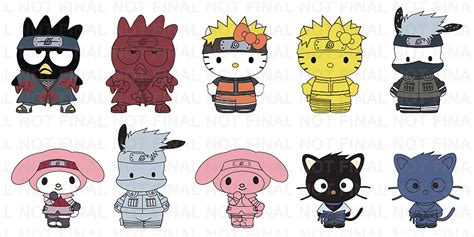 HELLO KITTY X NARUTO 3D BAGCLIP | ubicaciondepersonas.cdmx.gob.mx