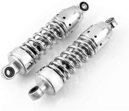 Amazon Oumurs Chrome Pair Rear Shocks Absorber Suspension