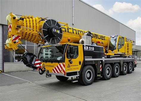 Schmidbauer Fleet Grows By Seven New Liebherr Mobile Cranes Schmidbauer