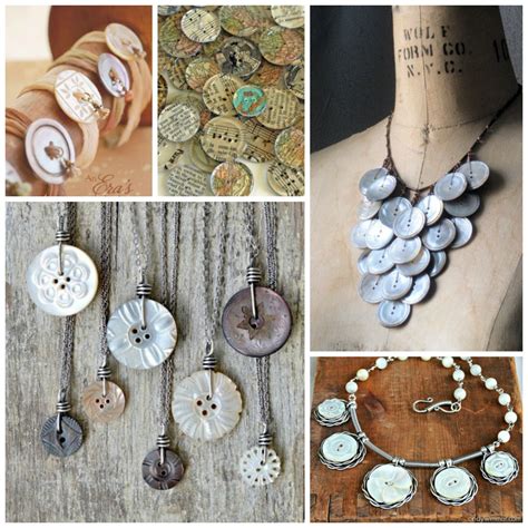 Vintage Button Jewelry Inspiration - Nunn Design