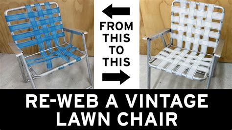 Aluminum Web Folding Lawn Chair Repair Kit