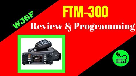 Yaesu FTM 300 Review And Programming YouTube