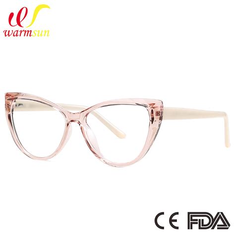 2021 New Design Tr90 With Cp Optical Frame Women Style Blue Blocker