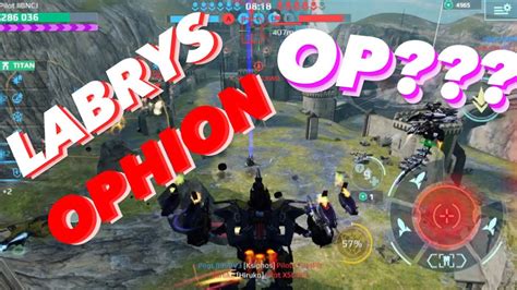 Wr Labrys Ophion Is A Titan Killer Ophion Gameplay War Robots