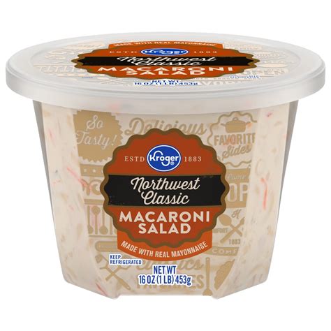 Kroger® Northwest Classic Macaroni Salad 16 Oz Kroger