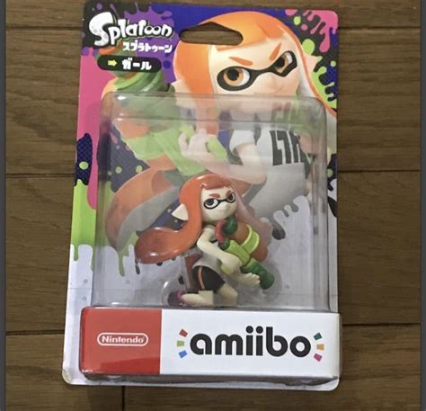 【未使用】新品 未開封 Amiibo アミーボ スプラトゥーン ガール フィギュア 任天堂 ニンテンドー Nの落札情報詳細 ヤフオク落札