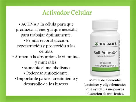 HERBALIFE Activador Celular