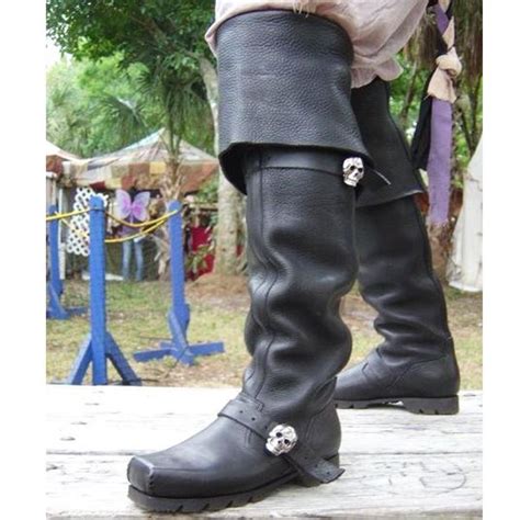 Captain Teach Pirate Boots Boots Steampunk Boots