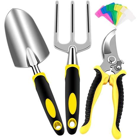 Outils De Jardinage Agaky Kit Pi Ces En Aluminium Antirouille