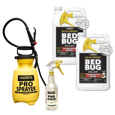 Harris 1 Gal Ready To Use Bed Bug Killer 2 Pack 256 Oz 32 Oz Pro