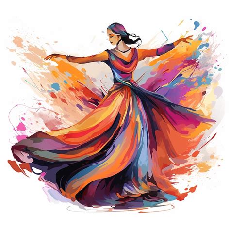 Premium Photo Dynamic Rhythms Abstract Kaniyan Dance Art