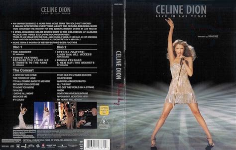 Celine Dion A New Live In Las Vegas 2007 DVD Discogs