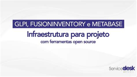 Infraestrutura Para Projeto Ferramentas Open Source YouTube