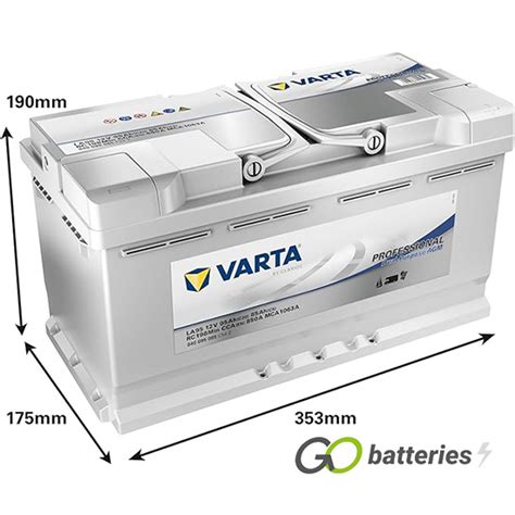 La Varta Professional Dual Purpose Agm Leisure Battery