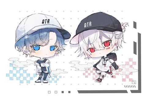 「atr そらるの絵 まふあーと」しろかわのイラスト