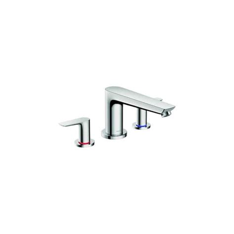 Hansgrohe Talis E 2 Handle Deck Mount Roman Tub Faucet In Chrome 71747001 The Home Depot