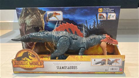 Jurassic World Dominion Massive Action Siamosaurus Unboxing Youtube