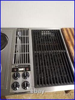 Jenn Air C Downdraft Bay Cooktop With Grill Cooktops Appliances