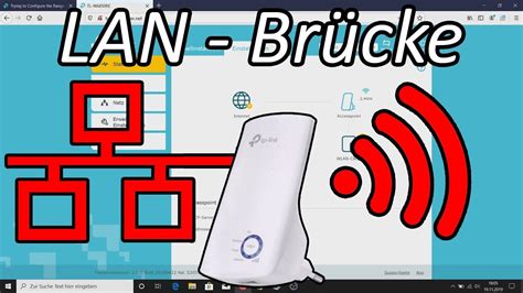 Tp Link Wlan Repeater Als Lan Br Cke Einrichten Youtube