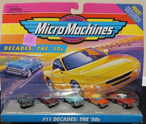 Lot 1994 Micro Machines 11 The Decades The 50s