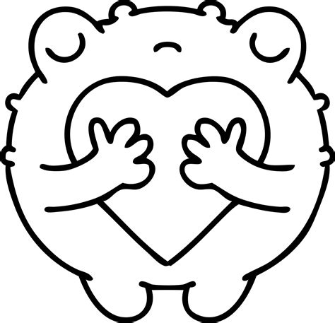 Sad Heart Coloring Pages