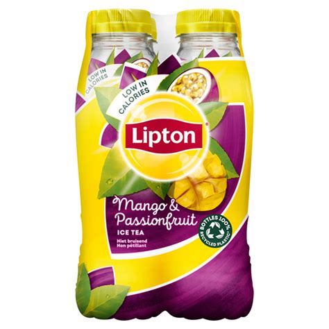 Lipton Ice Tea Niet Bruisend Ijsthee Mango Passionfruit 4x33 Cl