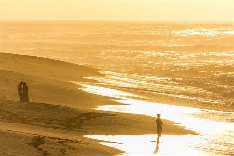 Golden Hour On Sunset Beach Photograph By Penny Meyers Fine Art America