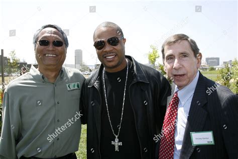 Bruce Saito Xzibit Mickey Kantor Editorial Stock Photo Stock Image